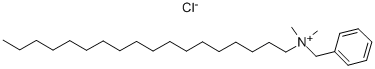 structural-formula-benzyl-dimethyl-octadecylammonium-chloride